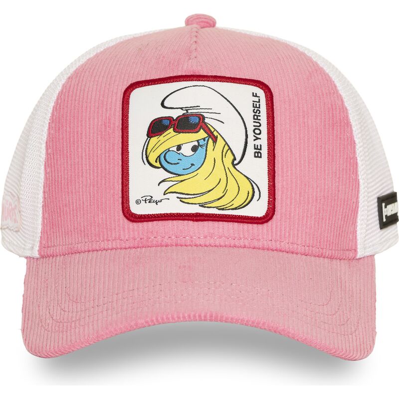 shapka-izvita-traker-roza-snapbek-smu3-sof-smrfika-smurfovete-ot-capslab