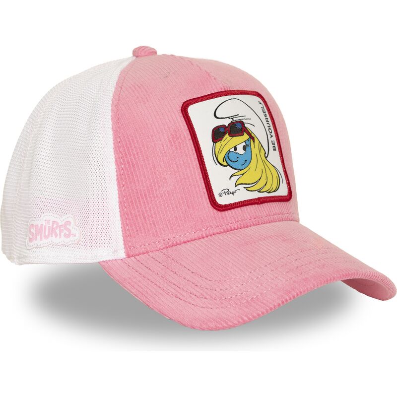 shapka-izvita-traker-roza-snapbek-smu3-sof-smrfika-smurfovete-ot-capslab