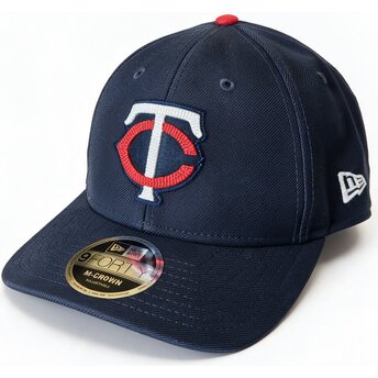 Шапка извита тъмносин снапбек 9FORTY M-Crown Field Of Dreams на Minnesota Twins MLB от New Era