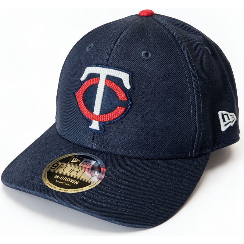 shapka-izvita-tmnosin-snapbek-9forty-m-crown-field-of-dreams-na-minnesota-twins-mlb-ot-new-era