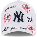 shapka-izvita-traker-byala-snapbek-9forty-m-crown-a-frame-all-over-na-new-york-yankees-mlb-ot-new-era