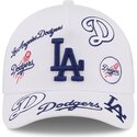 shapka-izvita-traker-byala-snapbek-9forty-m-crown-a-frame-all-over-na-los-angeles-dodgers-mlb-ot-new-era