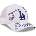 shapka-izvita-traker-byala-snapbek-9forty-m-crown-a-frame-all-over-na-los-angeles-dodgers-mlb-ot-new-era