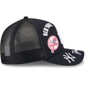 shapka-izvita-traker-tmnosin-snapbek-9forty-m-crown-a-frame-all-over-na-new-york-yankees-mlb-ot-new-era