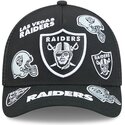 shapka-izvita-traker-cherna-snapbek-9forty-m-crown-a-frame-all-over-na-las-vegas-raiders-nfl-ot-new-era