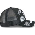 shapka-izvita-traker-cherna-snapbek-9forty-m-crown-a-frame-all-over-na-las-vegas-raiders-nfl-ot-new-era