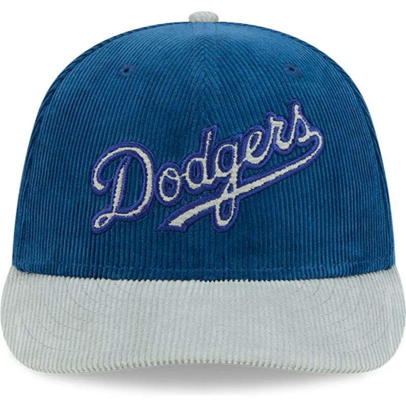 shapka-izvita-sinya-snapbek-9fifty-9fifity-two-tone-cord-na-los-angeles-dodgers-mlb-ot-new-era