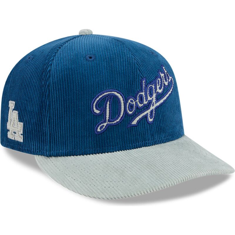 shapka-izvita-sinya-snapbek-9fifty-9fifity-two-tone-cord-na-los-angeles-dodgers-mlb-ot-new-era