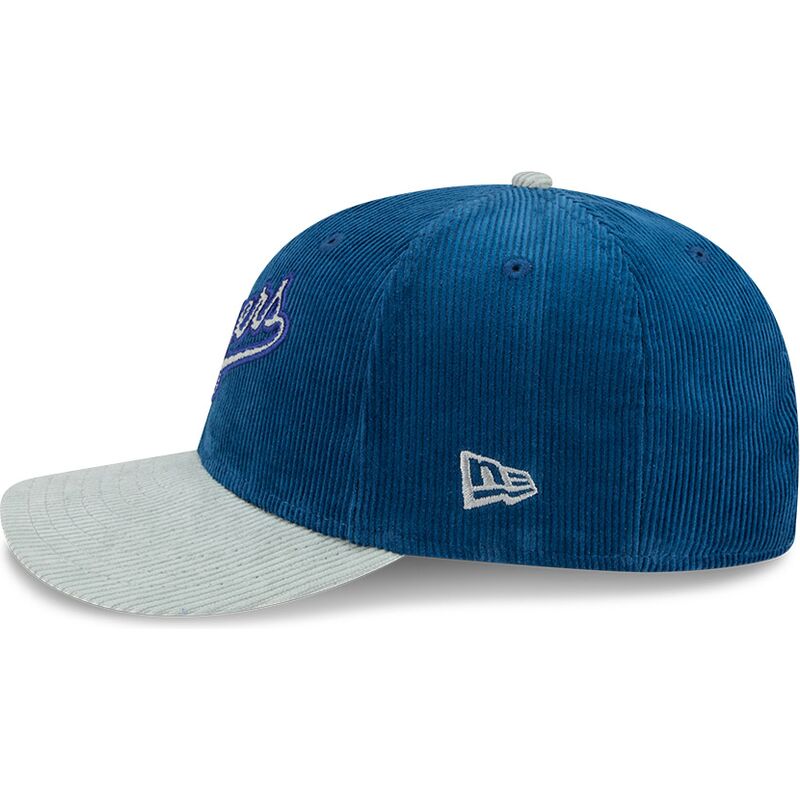 shapka-izvita-sinya-snapbek-9fifty-9fifity-two-tone-cord-na-los-angeles-dodgers-mlb-ot-new-era