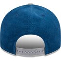 shapka-izvita-sinya-snapbek-9fifty-9fifity-two-tone-cord-na-los-angeles-dodgers-mlb-ot-new-era