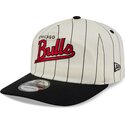 shapka-izvita-bezhov-snapbek-19twenty-pinstripe-na-chicago-bulls-nba-ot-new-era