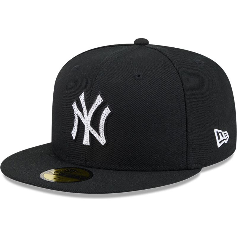 shapka-ploska-cherna-prilepnala-59fifty-rhinestone-badge-na-new-york-yankees-mlb-ot-new-era