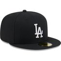 shapka-ploska-cherna-prilepnala-59fifty-rhinestone-na-los-angeles-dodgers-mlb-ot-new-era
