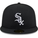 shapka-ploska-cherna-prilepnala-59fifty-rhinestone-badge-na-chicago-white-sox-mlb-ot-new-era