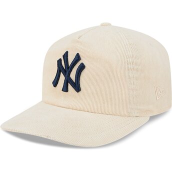 Шапка извита бежов регулируем 19TWENTY NA Lifestyle F1 на New York Yankees MLB от New Era