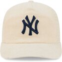 shapka-izvita-bezhov-reguliruem-19twenty-na-lifestyle-f1-na-new-york-yankees-mlb-ot-new-era