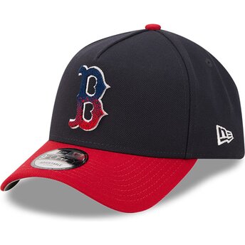 Шапка извита тъмносин снапбек 9FORTY A Frame NA Lifestyle F1 на Boston Red Sox MLB от New Era