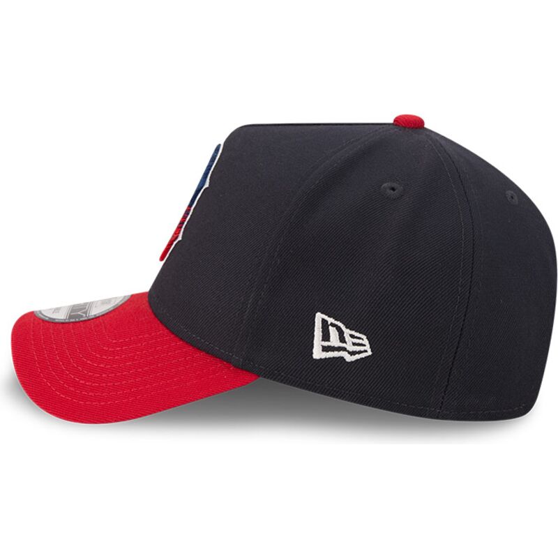 shapka-izvita-tmnosin-snapbek-9forty-a-frame-na-lifestyle-f1-na-boston-red-sox-mlb-ot-new-era