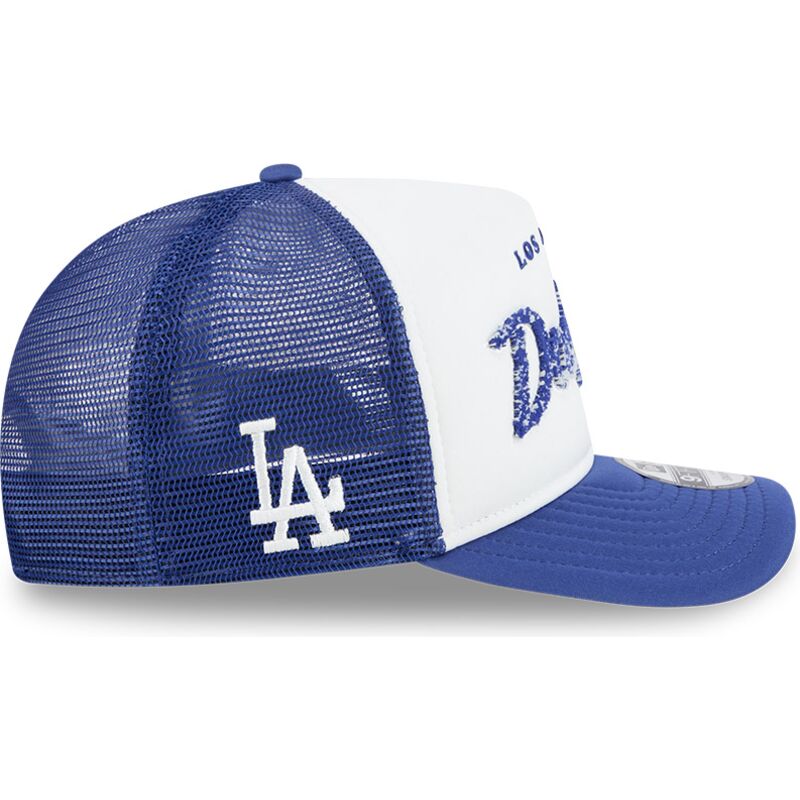 shapka-izvita-traker-sinya-snapbek-9fifty-a-frame-na-lifestyle-f1-na-los-angeles-dodgers-mlb-ot-new-era