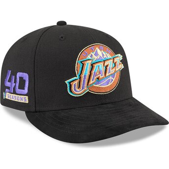 Шапка извита черна снапбек 9FIFTY NA Lifestyle F1 на Utah Jazz NBA от New Era
