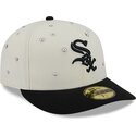 shapka-izvita-bezhov-prilepnala-59fifty-beads-na-lifestyle-f1-na-chicago-white-sox-mlb-ot-new-era