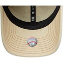 shapka-izvita-bezhov-reguliruem-9twenty-denim-na-new-york-yankees-mlb-ot-new-era