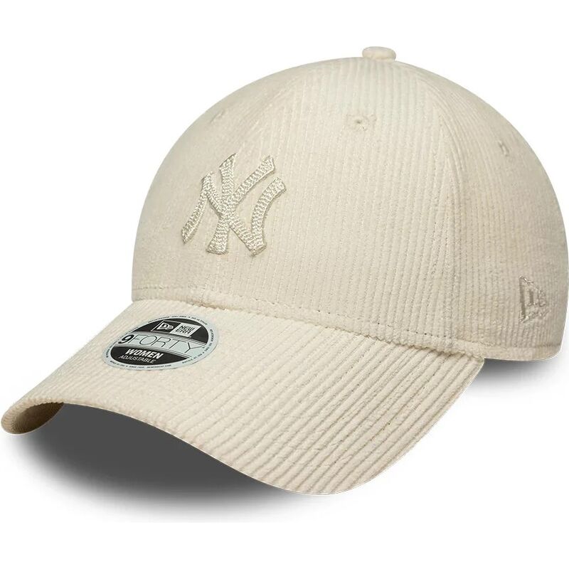 shapka-izvita-bezhov-reguliruem-9forty-cord-na-new-york-yankees-mlb-ot-new-era