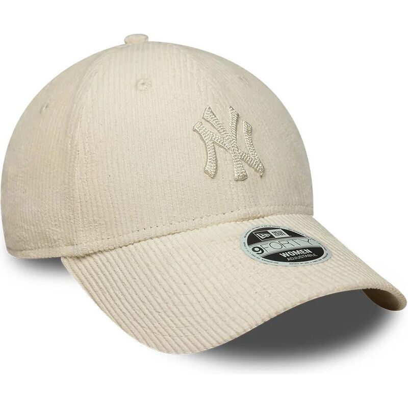 shapka-izvita-bezhov-reguliruem-9forty-cord-na-new-york-yankees-mlb-ot-new-era