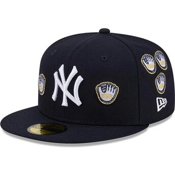 Шапка плоска тъмносин прилепнала 59FIFTY Spike Lee Gloves на New York Yankees MLB от New Era