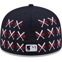 shapka-ploska-tmnosin-prilepnala-59fifty-spike-lee-crossed-bats-na-new-york-yankees-mlb-ot-new-era
