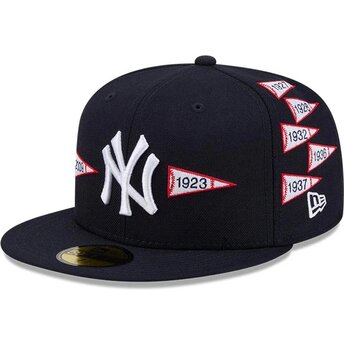 Шапка плоска тъмносин прилепнала 59FIFTY Spike Lee Flags на New York Yankees MLB от New Era