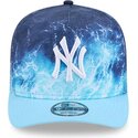 shapka-izvita-sinya-snapbek-9fifty-a-frame-deep-water-na-new-york-yankees-mlb-ot-new-era