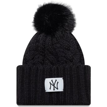 Шапка помпон черна за деца Cable на New York Yankees MLB от New Era
