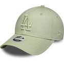 shapka-izvita-zelena-reguliruem-9forty-league-essential-na-los-angeles-dodgers-mlb-ot-new-era
