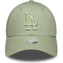 shapka-izvita-zelena-reguliruem-9forty-league-essential-na-los-angeles-dodgers-mlb-ot-new-era