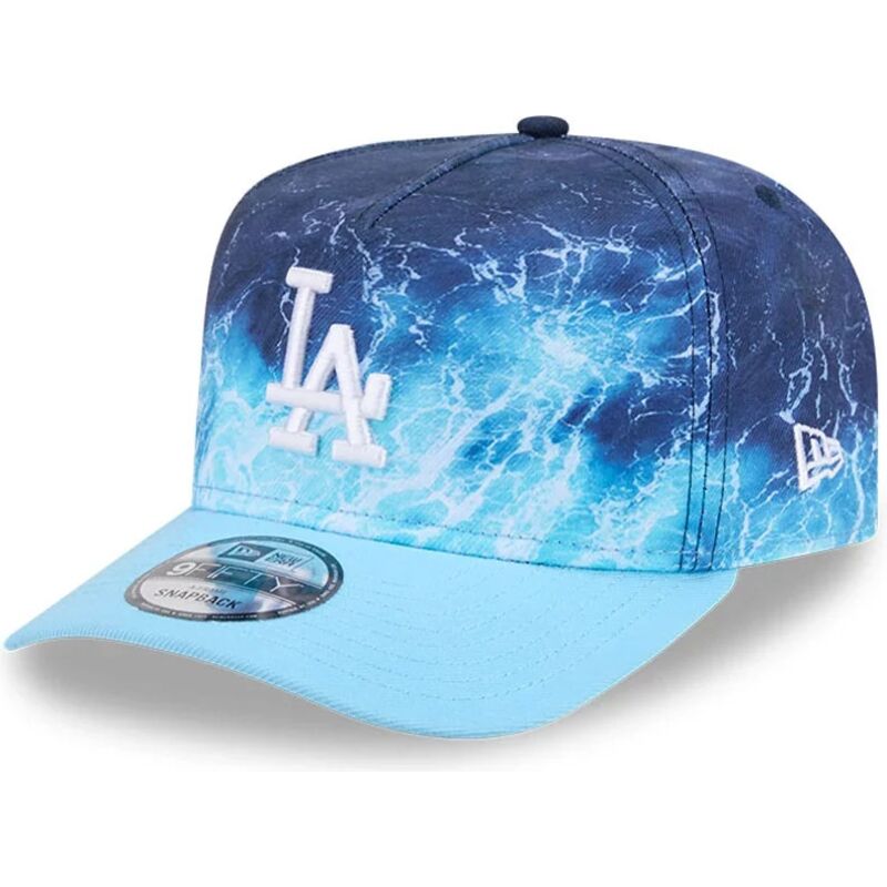shapka-izvita-sinya-snapbek-9fifty-a-frame-deep-water-na-los-angeles-dodgers-mlb-ot-new-era