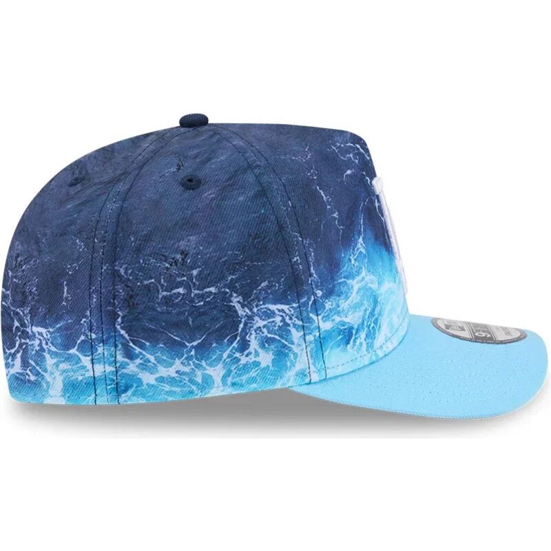 shapka-izvita-sinya-snapbek-9fifty-a-frame-deep-water-na-los-angeles-dodgers-mlb-ot-new-era