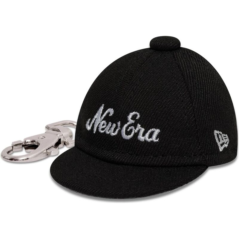 aksesoara-cherna-llavero-mini-cap-chain-ot-new-era