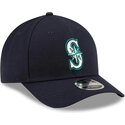 shapka-izvita-tmnosin-snapbek-9forty-m-crown-player-replica-na-seattle-mariners-mlb-ot-new-era