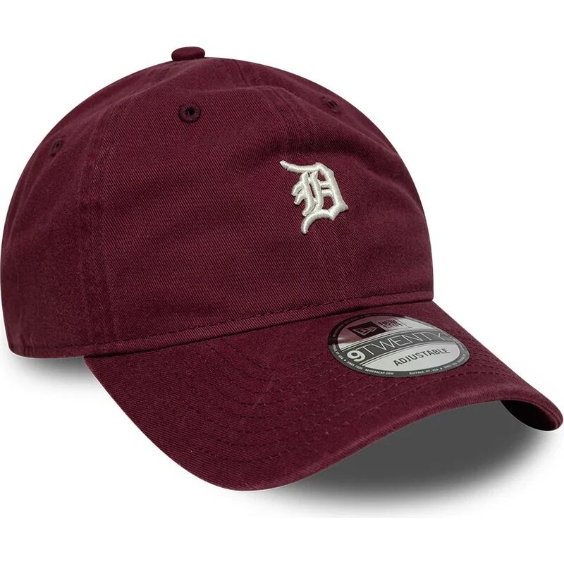 shapka-izvita-chervena-reguliruem-9twenty-mini-na-detroit-tigers-mlb-ot-new-era
