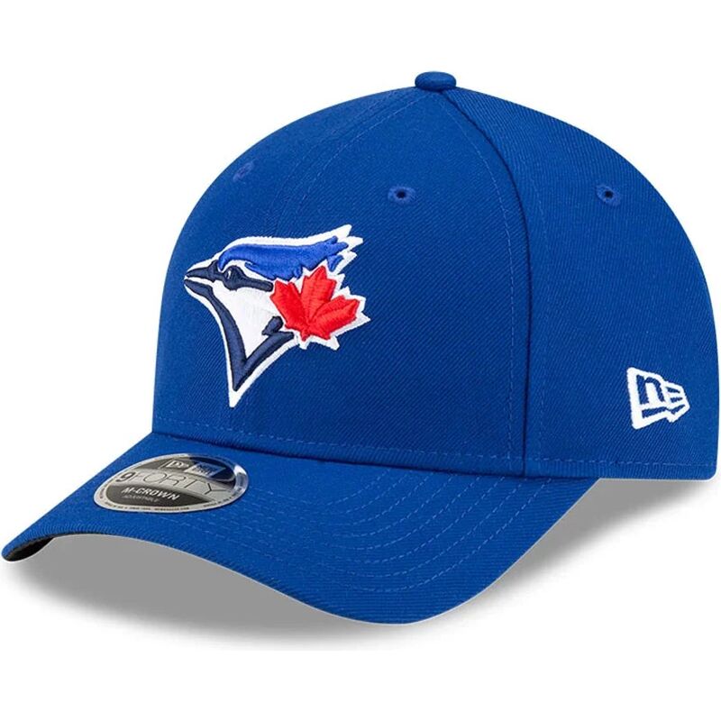 shapka-izvita-sinya-snapbek-9forty-m-crown-player-replica-na-toronto-blue-jays-mlb-ot-new-era