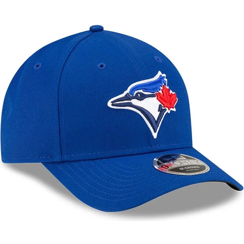 shapka-izvita-sinya-snapbek-9forty-m-crown-player-replica-na-toronto-blue-jays-mlb-ot-new-era
