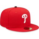 shapka-ploska-chervena-prilepnala-59fifty-ac-perf-na-philadelphia-phillies-mlb-ot-new-era