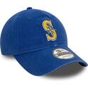 shapka-izvita-sinya-reguliruem-9twenty-core-classic-na-seattle-mariners-mlb-ot-new-era