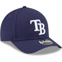 shapka-izvita-tmnosin-snapbek-9forty-m-crown-player-replica-na-tampa-bay-rays-mlb-ot-new-era