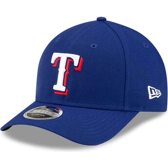 Шапка извита синя снапбек 9FORTY M-Crown Player Replica на Texas Rangers MLB от New Era