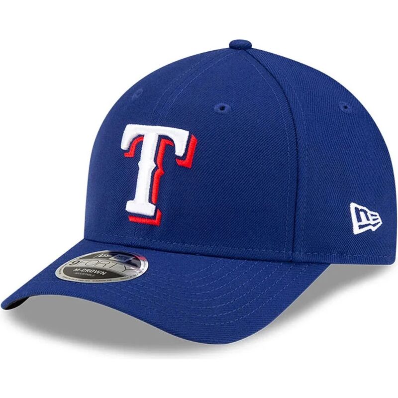 shapka-izvita-sinya-snapbek-9forty-m-crown-player-replica-na-texas-rangers-mlb-ot-new-era
