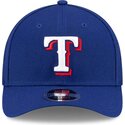 shapka-izvita-sinya-snapbek-9forty-m-crown-player-replica-na-texas-rangers-mlb-ot-new-era