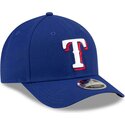 shapka-izvita-sinya-snapbek-9forty-m-crown-player-replica-na-texas-rangers-mlb-ot-new-era