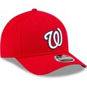 shapka-izvita-chervena-snapbek-9forty-m-crown-player-replica-na-washington-nationals-mlb-ot-new-era